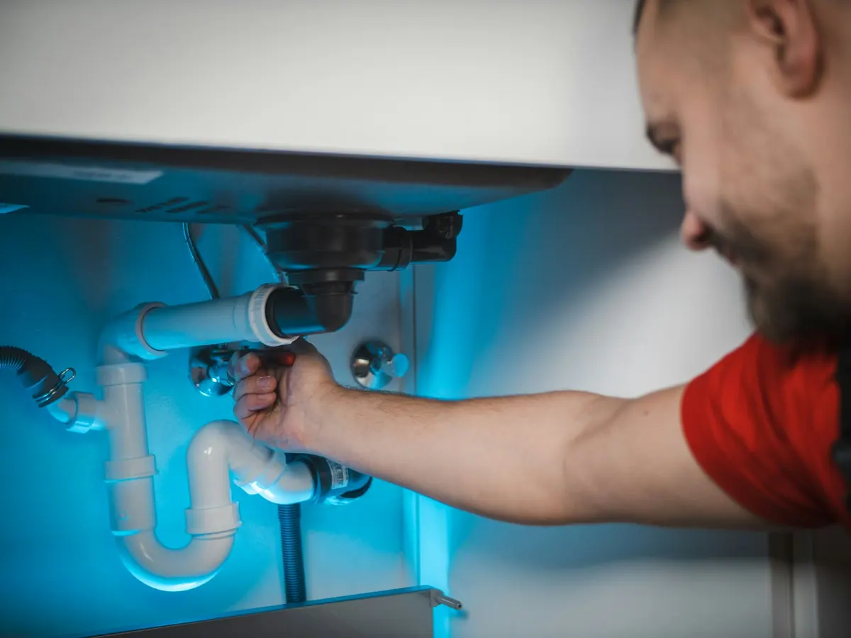 Plumbing maintenance — placeholder photo