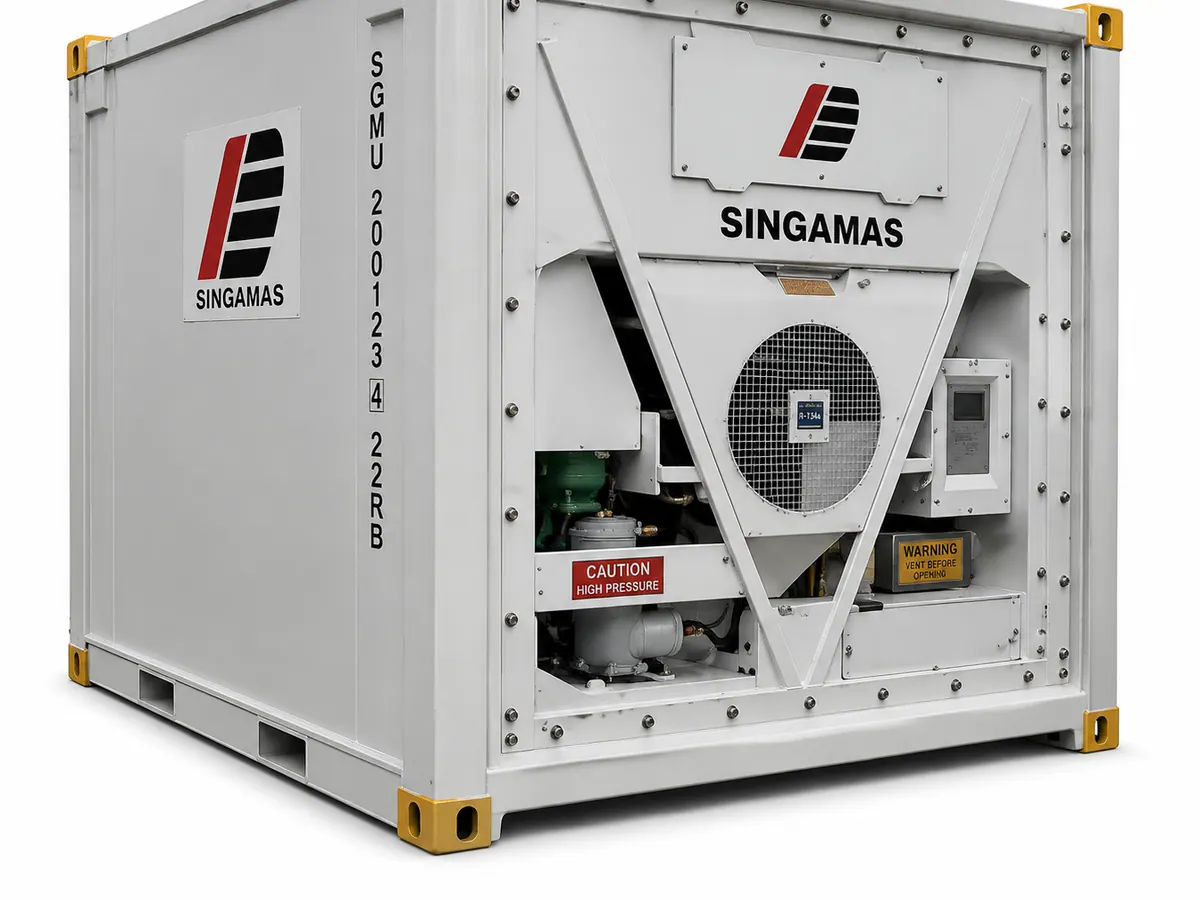 Offshore refrigerated containers — photo 1